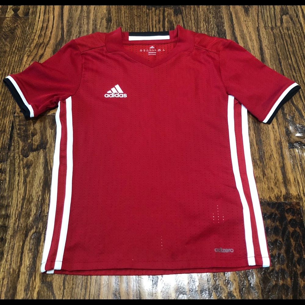 EUC Adidas V-Neck Climate Cool Shirt Sz. XS